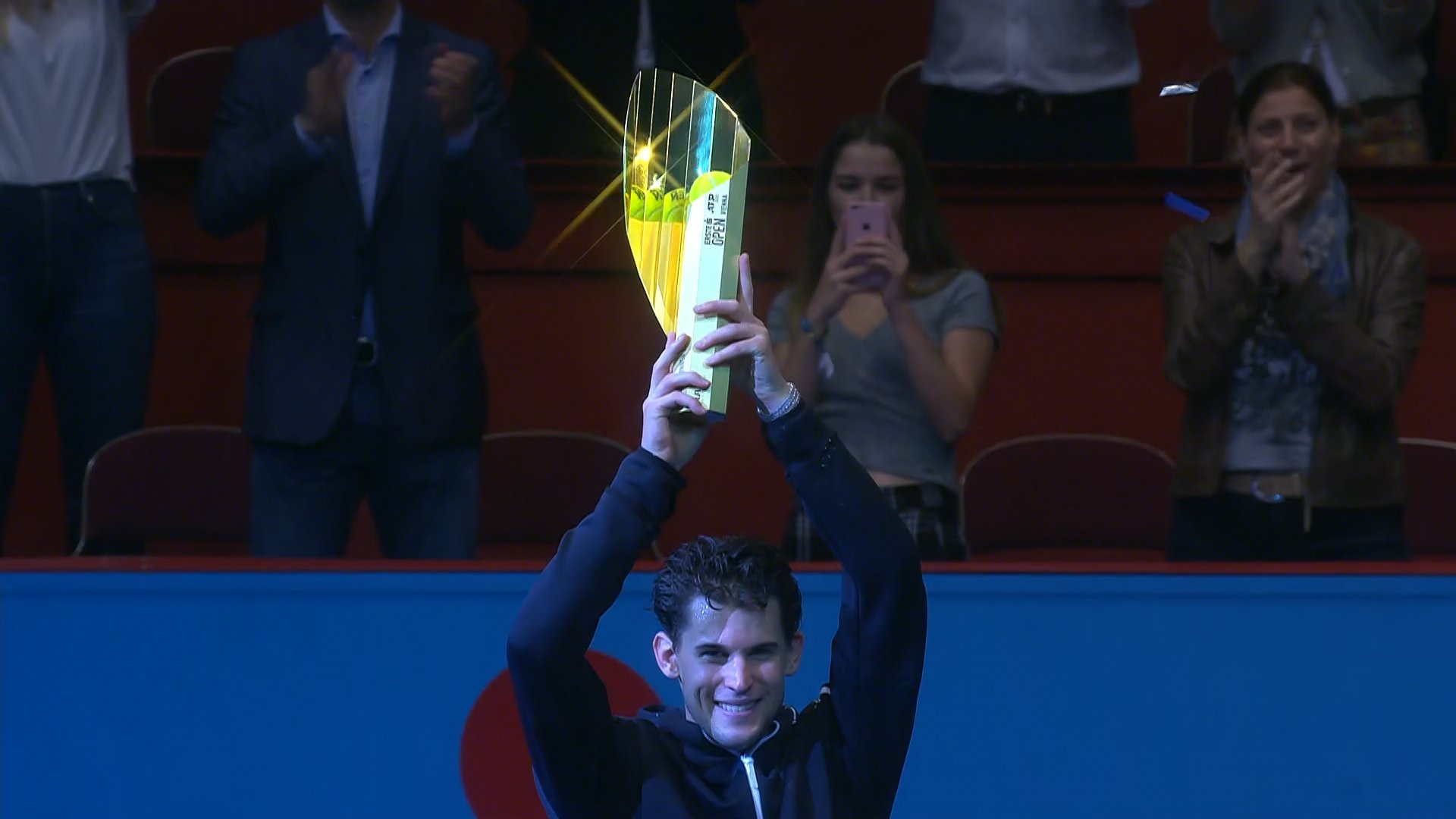 Dominic Thiem mostró su garra y remontó ante Diego Schwartzman para ganar el título en Viena