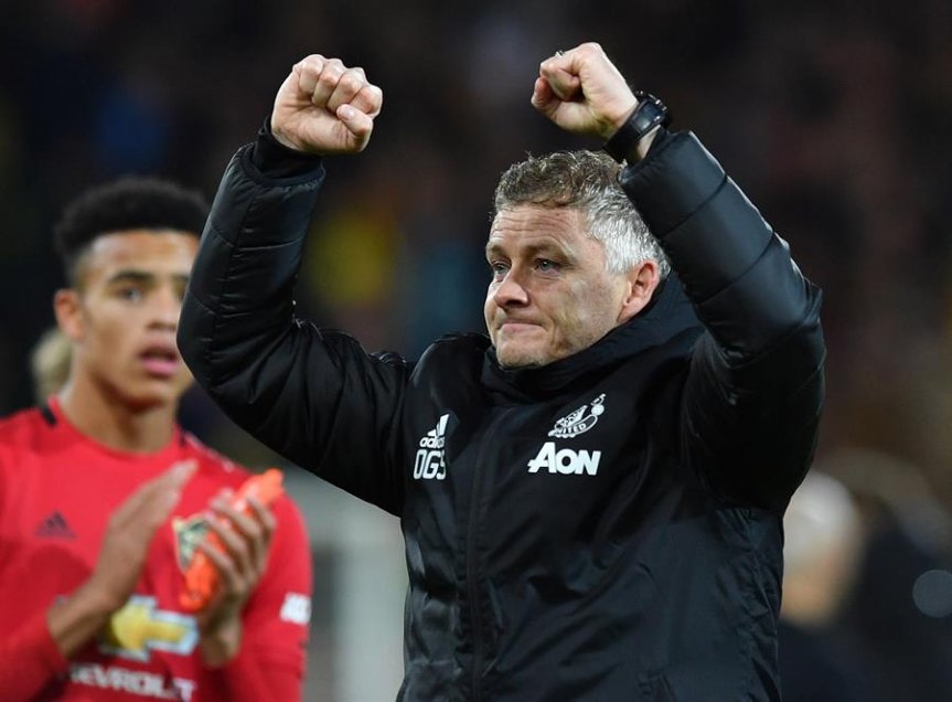 ¡Respiro para Solskjaer! Manchester United cortó mala racha tras vencer en su visita a Norwich City