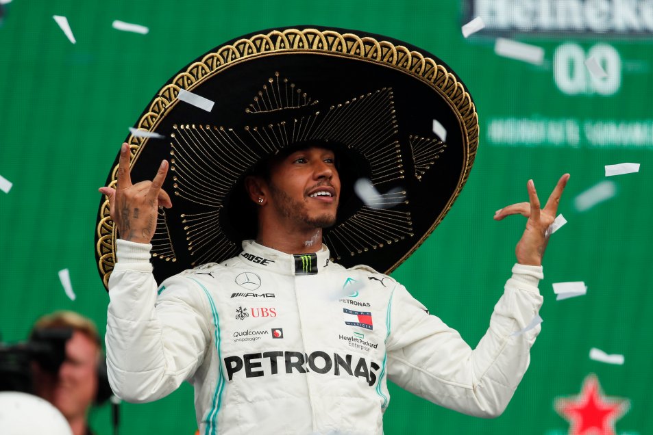 El triunfo de Hamilton en México que lo dejó a un paso del título en la Fórmula 1