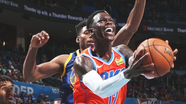 Golden State Warriors ratificó su mal arranque de temporada tras caer ante Oklahoma City Thunder