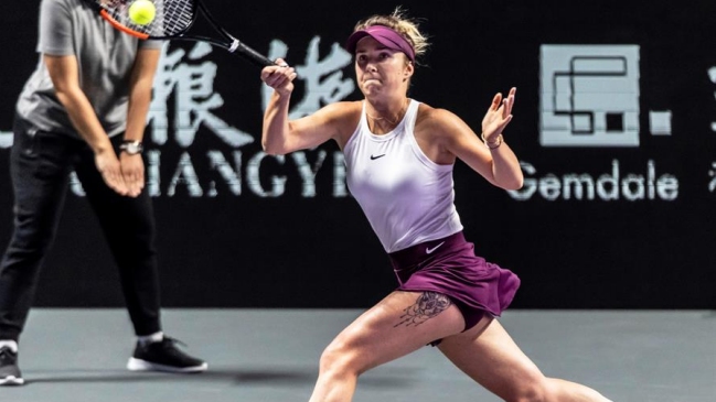 Elina Svitolina derribó a Karolina Pliskova en las Finales de la WTA