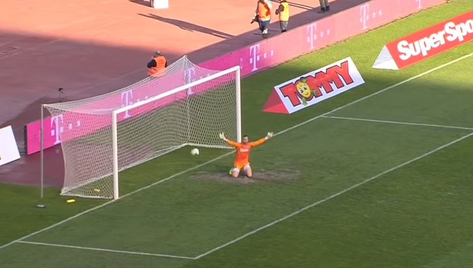 El insólito gol que recibió un equipo croata por la errada celebración de su portero