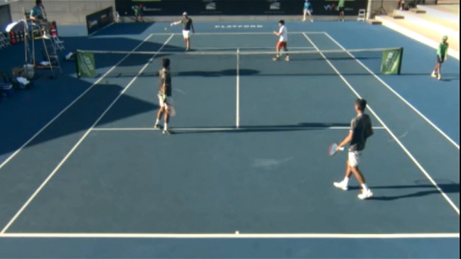 Barrios y Tabilo ganaron en la primera ronda de dobles del Challenger de Playford