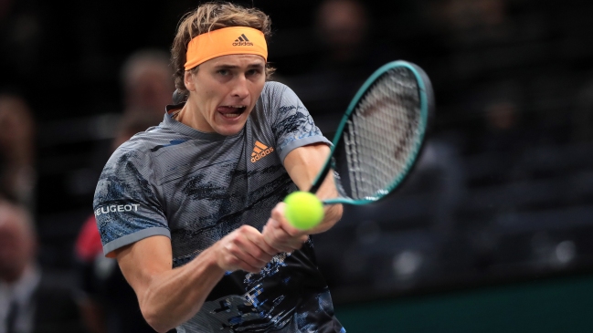 Alexander Zverev le dio una paliza a Fernando Verdasco en París-Bercy