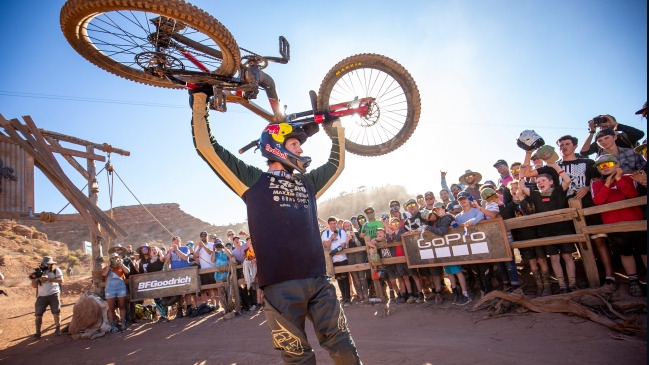 Brandon Semenuk tras triunfo en el Red Bull Rampage: Esta tercera victoria me dejó sin palabras