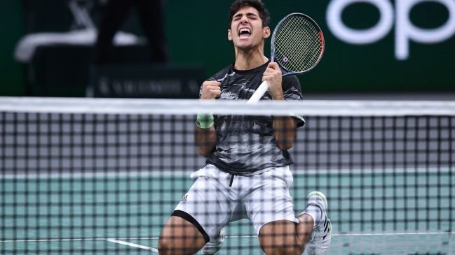 El punto que instaló a Garin en los cuartos de final del Masters 1.000 de París