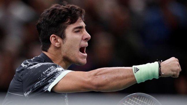 Garin tras vencer a Chardy : El triunfo lo dedico a Chile, hay gente que está sufriendo mucho