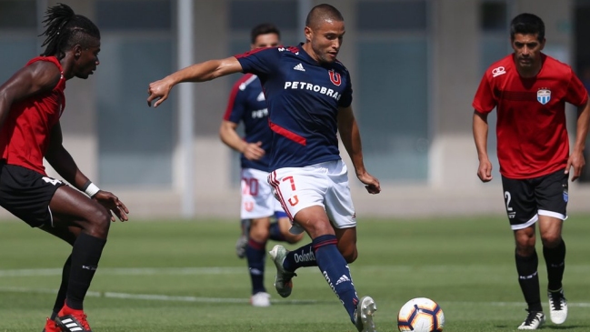 Universidad de Chile empató en práctica de fútbol con Magallanes