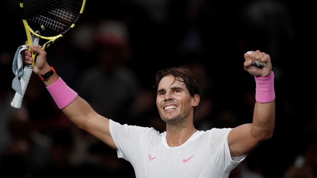 Nadal venció a Wawrinka, llegó a los 50 triunfos en el año y clasificó a cuartos en París
