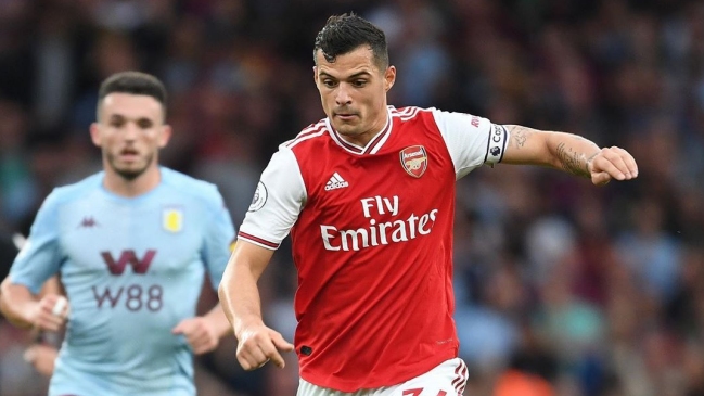 Granit Xhaka denunció graves amenazas y mensajes por parte de hinchas de Arsenal