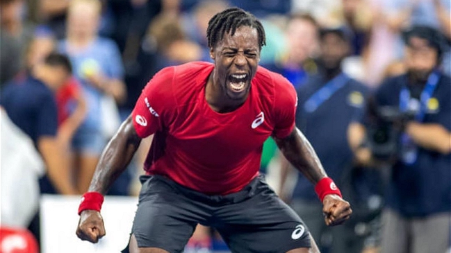 Monfils reaccionó ante Radu Albot y se metió en cuartos de final de París-Bercy