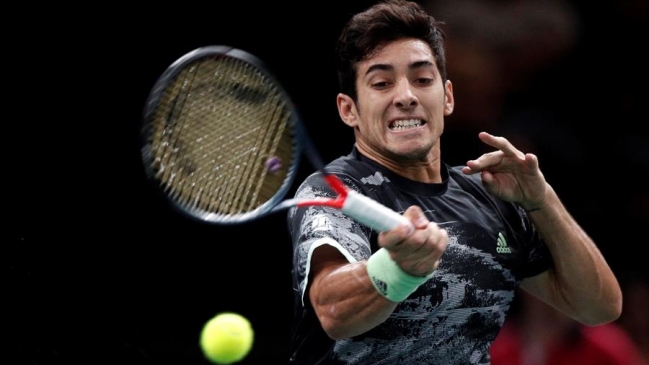 Cristian Garin sucumbió ante la efectividad de Grigor Dimitrov y se despidió de París-Bercy