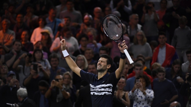 Llegó a 77 títulos: Revisa el palmarés de Novak Djokovic tras triunfar en París-Bercy