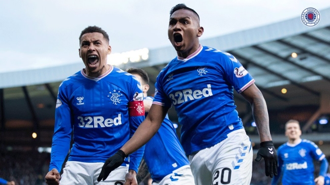 Rangers goleó a Hearts y jugará el clásico con Celtic en la final de la Copa de la Liga escocesa