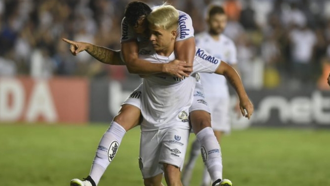 Soteldo se lució con magnífica anotación en goleada de Santos sobre Botafogo
