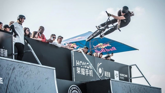 Ciclista Macarena Pérez terminó cuarta en China y logró valiosos puntos para Tokio 2020