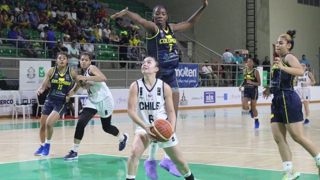 Chile sufrió nuevo traspié en el Sudamericano de baloncesto femenino sub 17