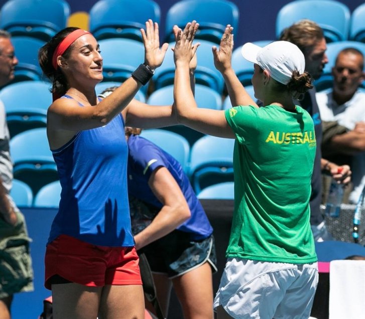 La Australia de Barty y Francia se preparan en Perth para la final de la Copa Federación