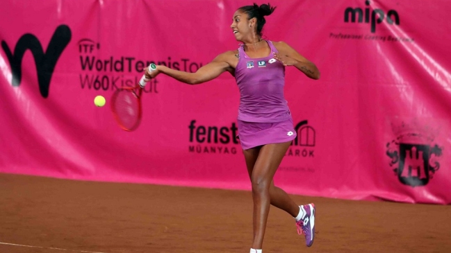 Daniela Seguel se despidió en octavos de final del W60 de Colina
