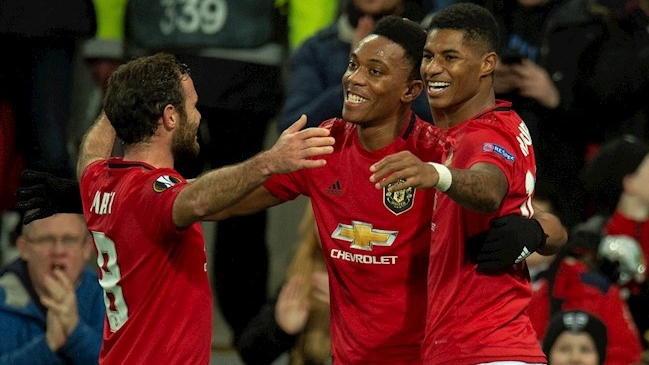 Manchester United derribó a Partizan y quedó a un paso de avanzar en la Europa League