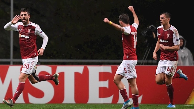 Los goles de la caída de Besiktas de Enzo Roco ante Sporting Braga