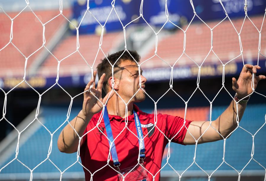 “La pulga” Rodríguez encabezó a Colón en reconocimiento de cancha en La Nueva Olla