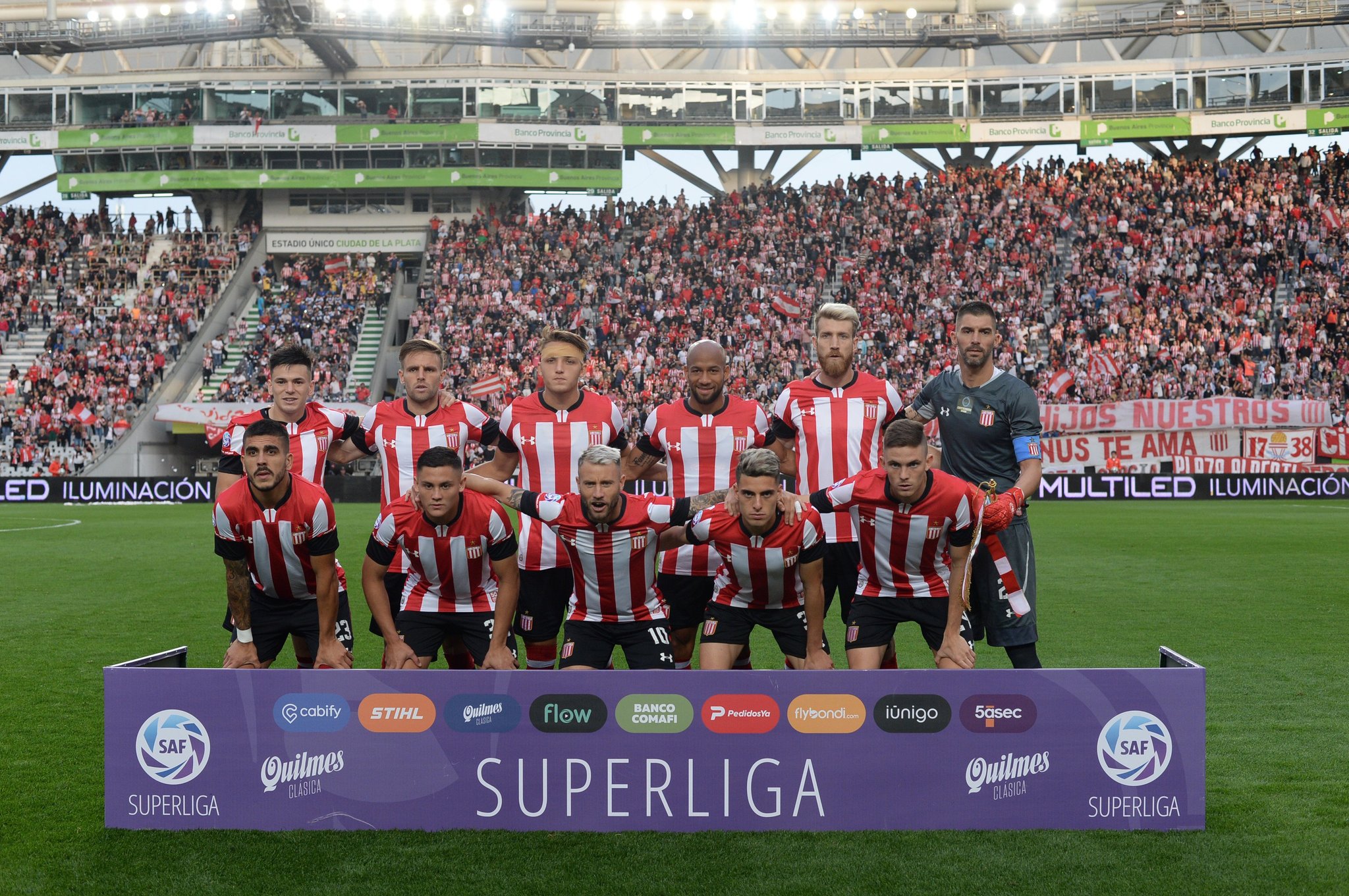 Juan Fuentes fue titular en Estudiantes que venció a Talleres y se prendió en la Superliga