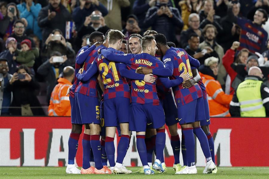 Revive la victoria de Barcelona sobre Celta de Vigo en la liga española