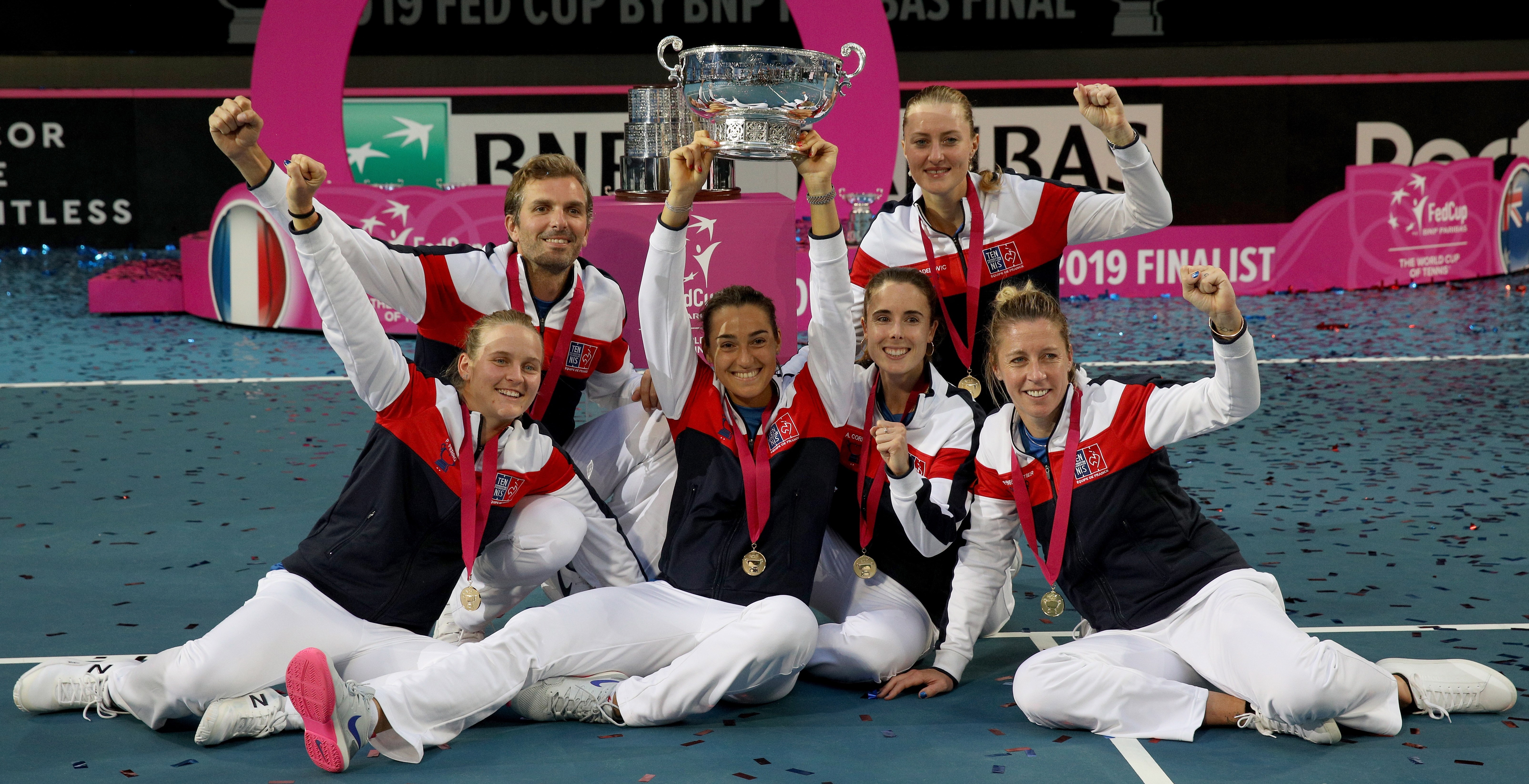 Francia derrotó a Australia y ganó su tercera Copa Federación