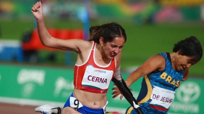 Amanda Cerna fue quinta y batió el récord de Chile en el Mundial de Para-Atletismo de Dubai