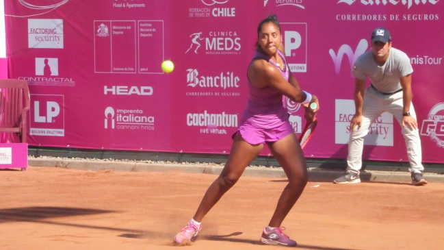 Daniela Seguel se despidió del torneo de Orlando en los octavos de final