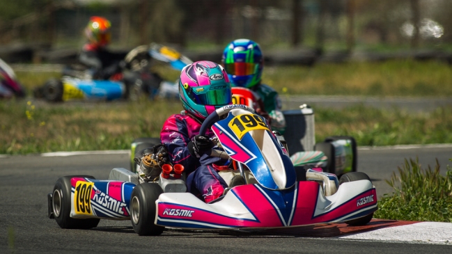 María José Pérez de Arce es la primera mujer campeona nacional Rok Cup junior de karting
