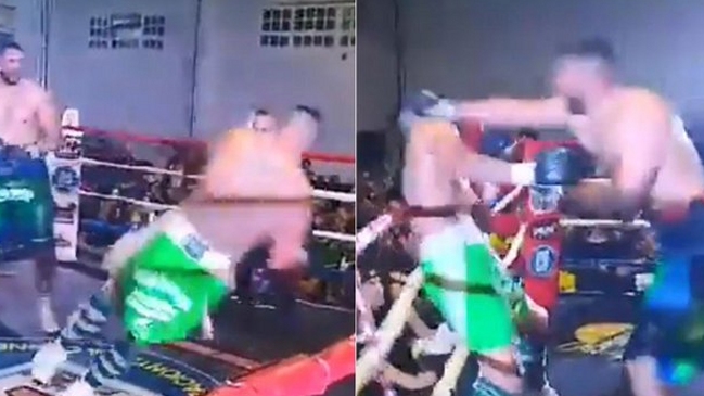 El impactante nocaut que sufrió ex portero de Boca Juniors