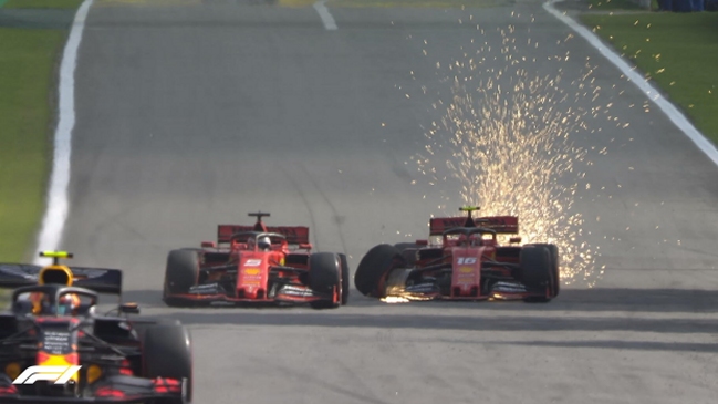 El insólito choque que dejó a Ferrari fuera de carrera en el circuito Interlagos