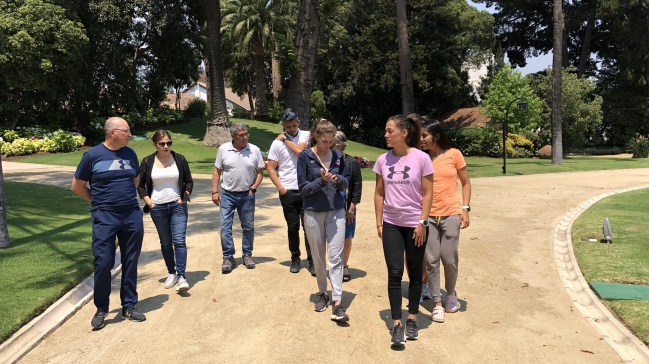Deportistas evacuados de Curauma albergarán en Palacio Presidencial Cerro Castillo