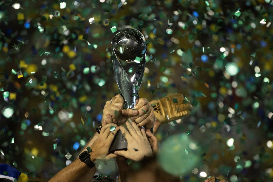 La celebración de Brasil tras conquistar el Mundial Sub 17 en su país