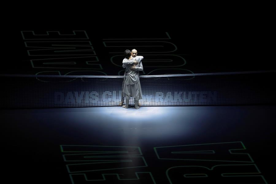 La lumínica inauguración de las Finales de la Copa Davis en Madrid