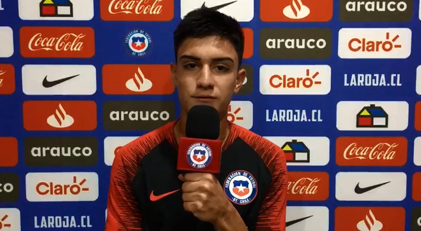 Juan Dussaubat, lateral de la Roja sub 15: Me siento un jugador diferente de cara al Sudamericano