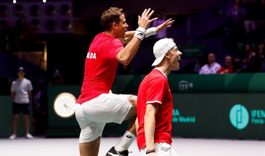 Shapovalov y Pospisil fueron héroes ante Rusia y llevaron a Canadá a la final de la Copa Davis