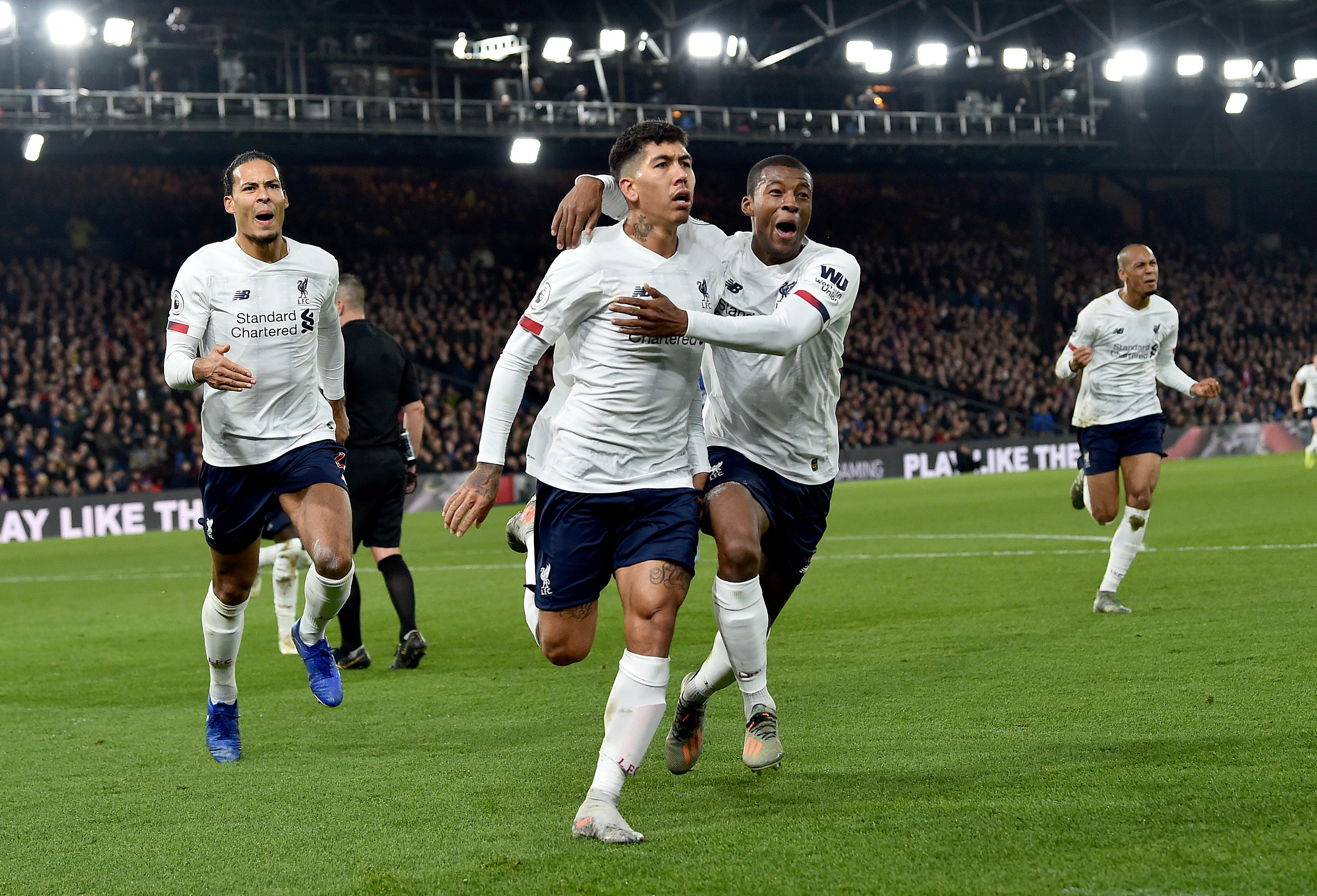 Roberto Firmino rescató a Liverpool en agónico triunfo sobre Crystal Palace en la Premier