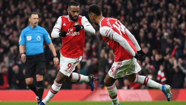 Arsenal rescató un empate ante Southampton gracias a un doblete de Lacazette
