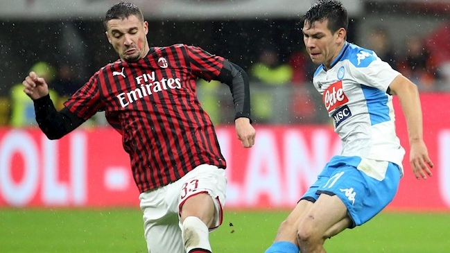 AC Milan igualó con Napoli y sumó una nueva fecha sin poder ganar en el Calcio