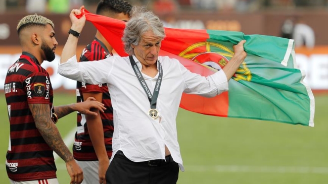 Jorge Jesús es el segundo DT europeo en ganar la Libertadores después de Jozic con Colo Colo