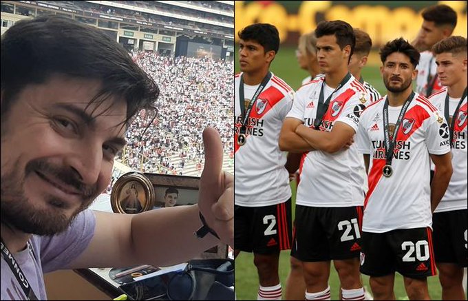 La desazón de un relator argentino tras la derrota de River Plate ante Flamengo