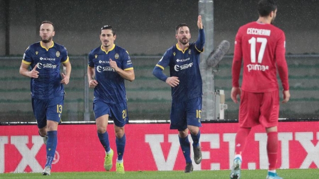 Fiorentina de Pulgar tropezó ante Hellas Verona y estiró su negativa racha en la Serie A