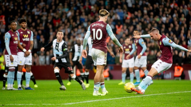 Aston Villa rompió negativa racha al vencer a Newcastle en la Premier League