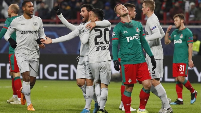 Charles Aránguiz fue figura en valioso triunfo de Bayer Leverkusen sobre Lokomotiv en Champions