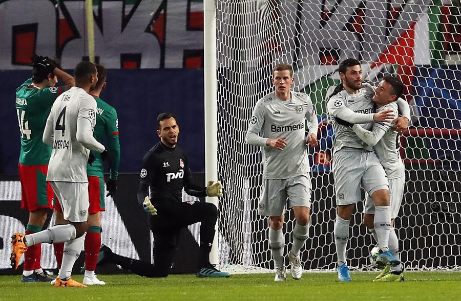 Bayer Leverkusen venció a Lokomotiv en Champions con gran actuación de Charles Aránguiz