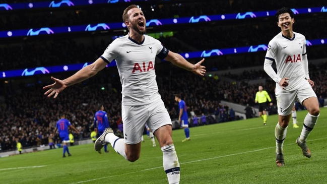 Tottenham logró espectacular remontada frente a Olympiakos y clasificó a octavos de la Champions