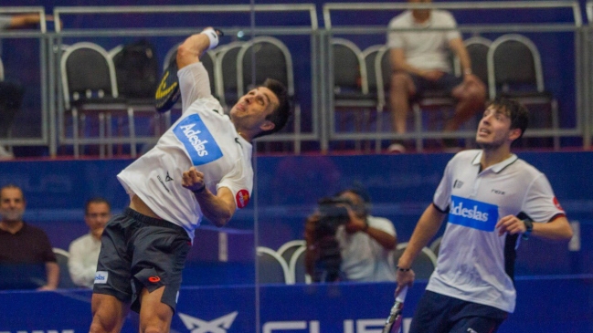 Argentino Agustín Tapia realizó uno de los mejores puntos del año del pádel